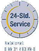 24-Stunden-Service